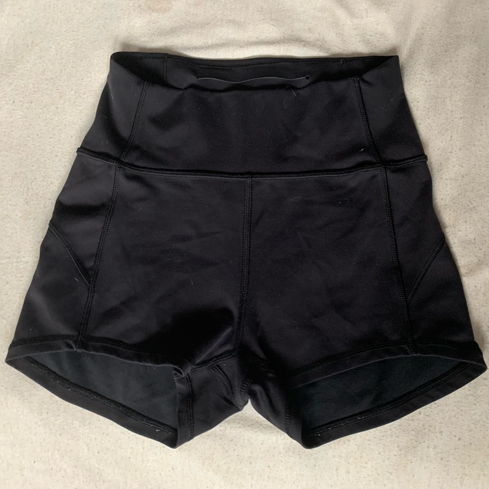 Lululemon XS Black Shorts